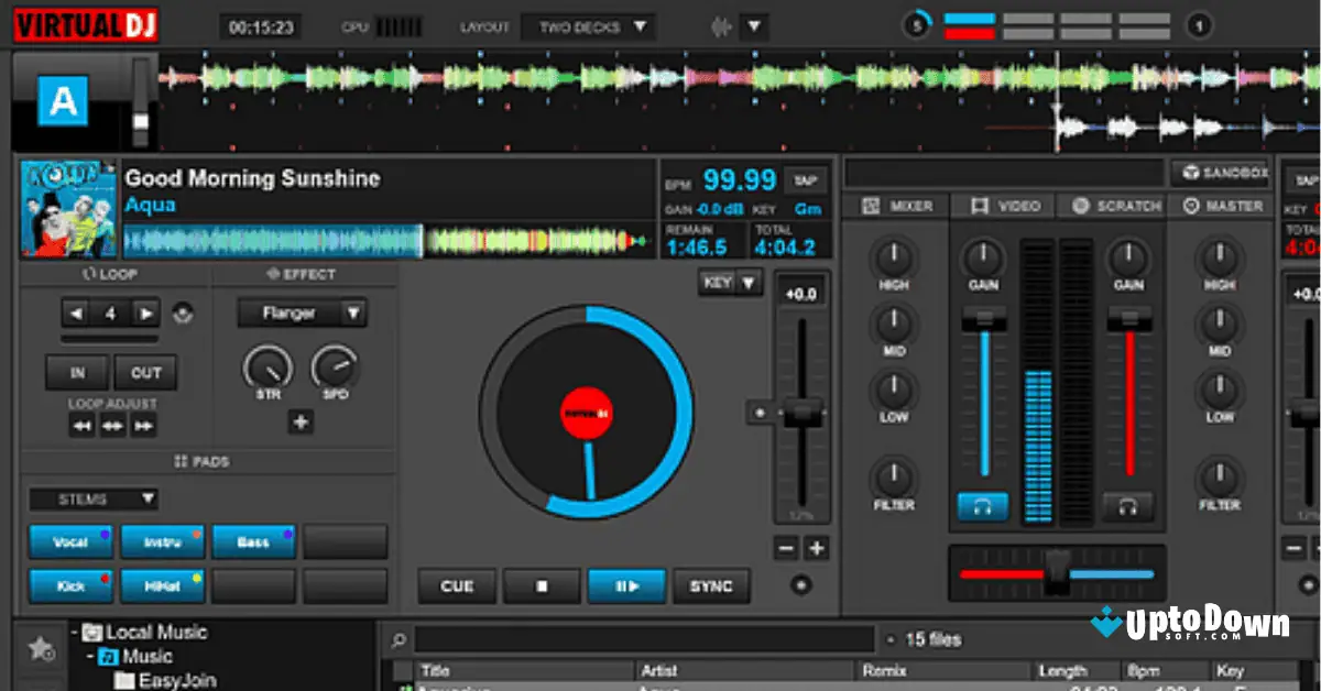 تحميل برنامج Virtual DJ لنظام التشغيل Windows 7 32 بت من Uptodown screenshot 3