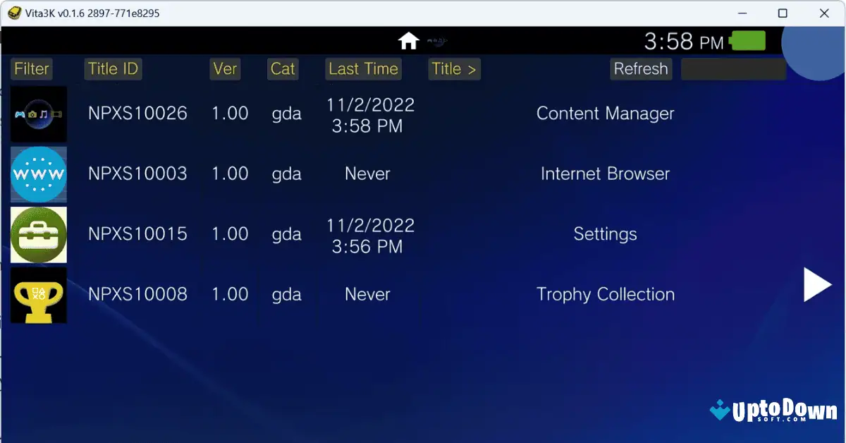 تحميل Vita3K لنظام ماك Uptodown 2026 screenshot 2