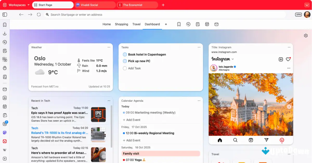 تنزيل Vivaldi لنظام التشغيل Mac Uptodown 2026 screenshot 2