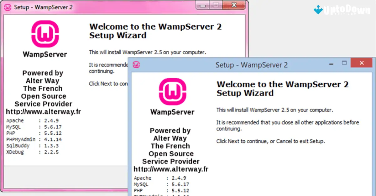 تنزيل برنامج WampServer (32 بت) (أحدث إصدار لعام 2026) screenshot 1
