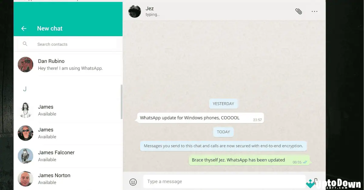 تحميل WhatsApp لأجهزة الكمبيوتر (64 بت) من موقع Uptodown screenshot 2