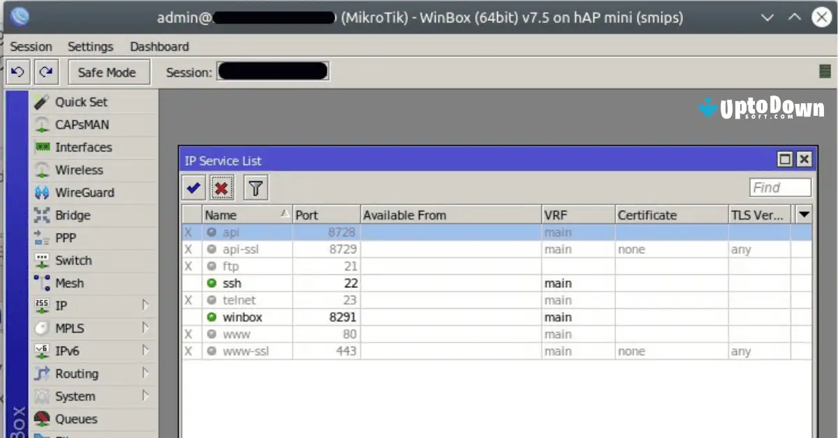 تحميل برنامج WinBox من موقع Uptodown (أحدث إصدار لعام 2026) screenshot 3