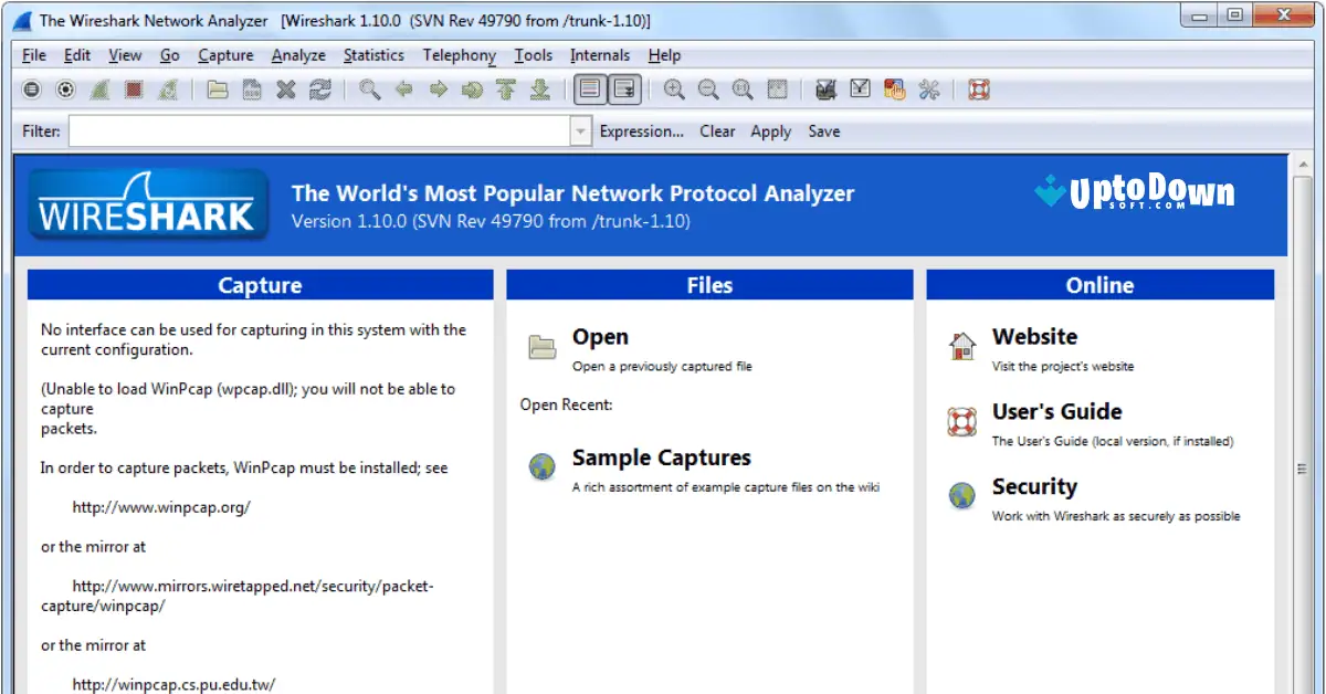 تحميل برنامج Wireshark (64 بت) (أحدث إصدار لعام 2026) screenshot 1