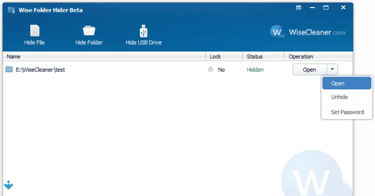 تحميل برنامج Wise Folder Hider (أحدث إصدار لعام 2026) screenshot 3