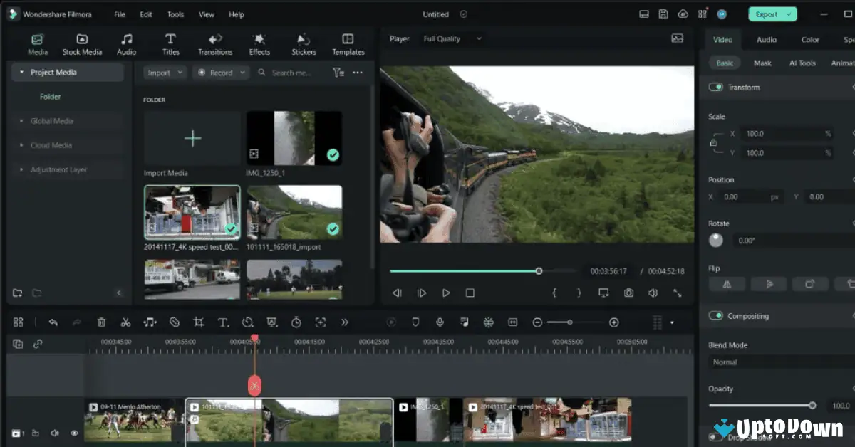 تحميل برنامج Wondershare Filmora (أحدث إصدار لعام 2026) screenshot 2
