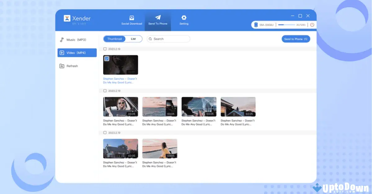 تحميل برنامج Xender للكمبيوتر مجاناً من موقع Uptodown (2026) screenshot 2