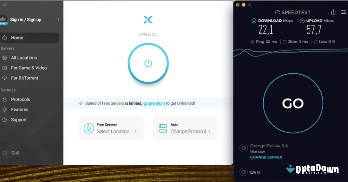تحميل برنامج X-VPN لنظام التشغيل Mac (أحدث إصدار لعام 2026) screenshot 1