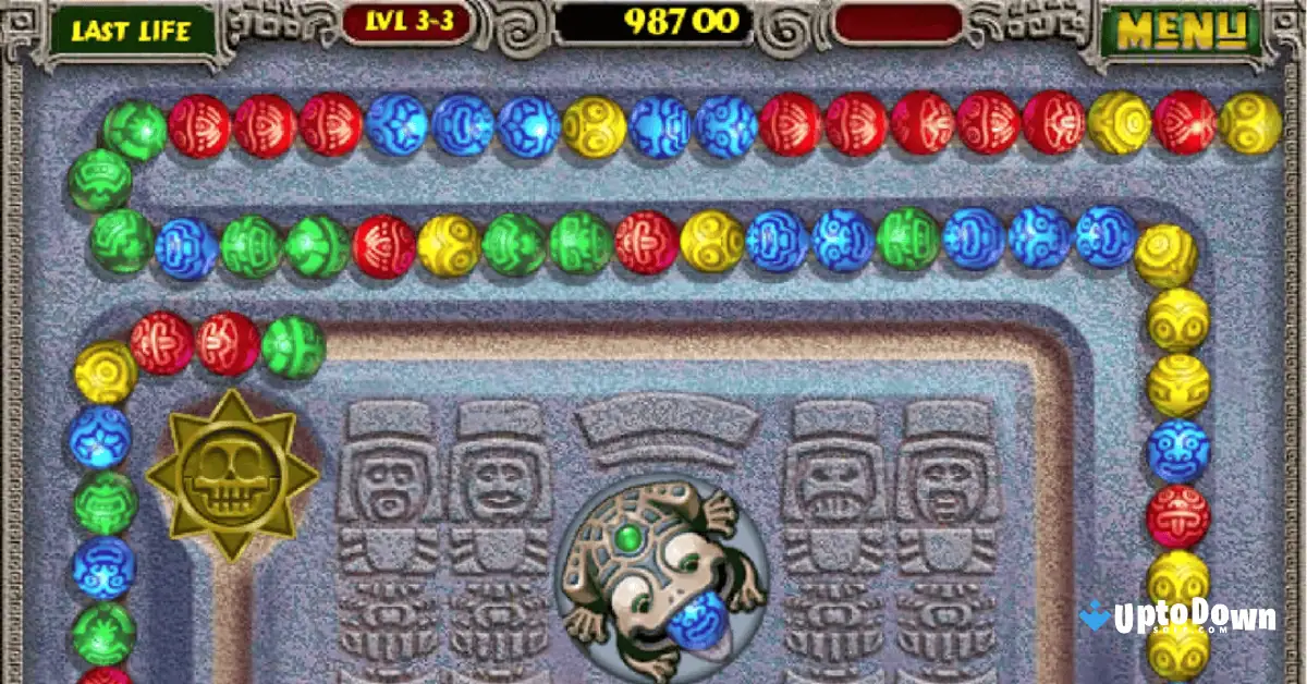 تحميل لعبة زوما Zuma Deluxe متاحة مجاناً على الإنترنت من Uptodown 2026 screenshot 3